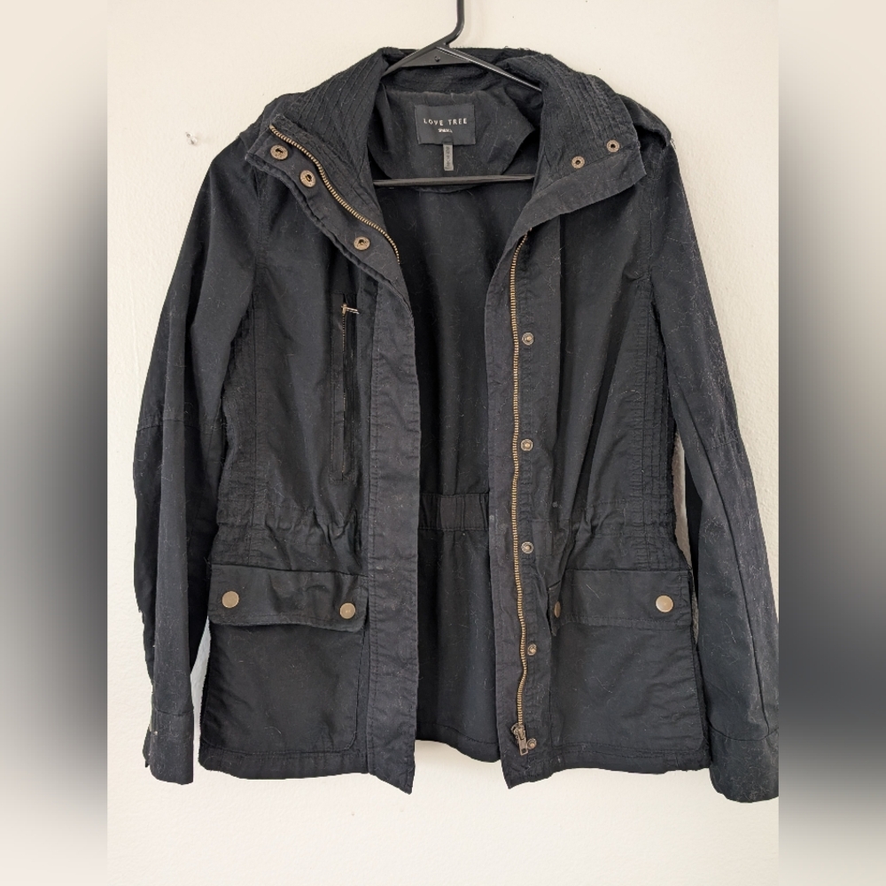 Love Tree Black Jacket